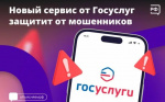 Три сервиса Госуслуг для защиты от мошенников